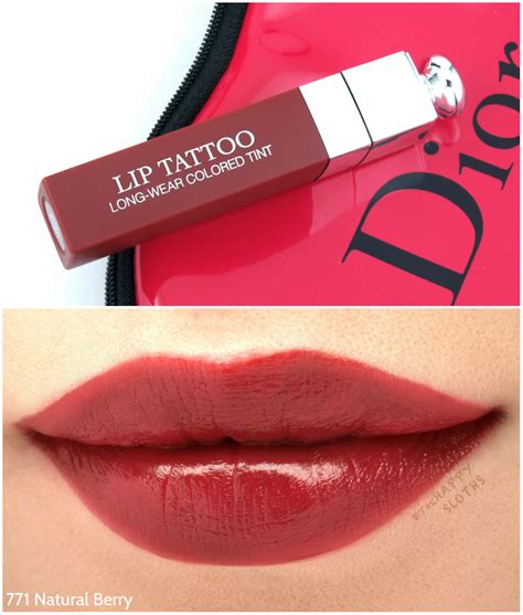 natural berry dior lip tattoo|I Reviewed Dior Addict Lip Tattoo﻿ for 2020.